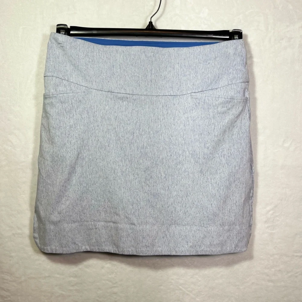 S.C.&Co Blue White Tummy Control Skort Womens L Stretch Summer Golf - Picture 9 of 10